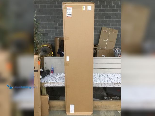 Lot 49-5416142 - Hampton Bay Courtland 1.5 in. W x 96 in. H Refrigerator End Panel in Polar White. [Model # AREP-CSW]...