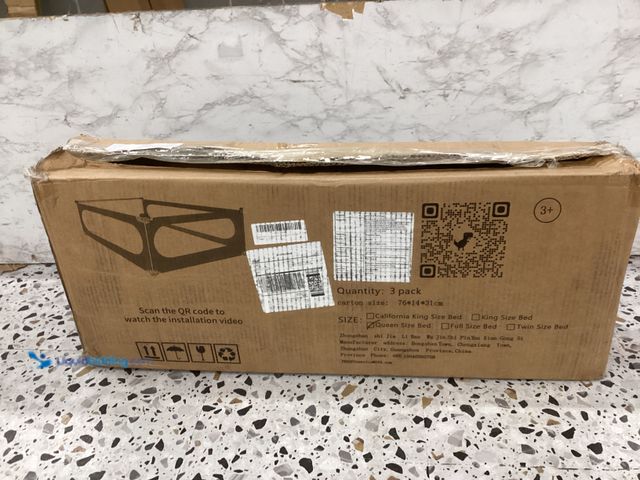 Lot 49-3528118 - Queen Size Bed Rails. Item is unused.