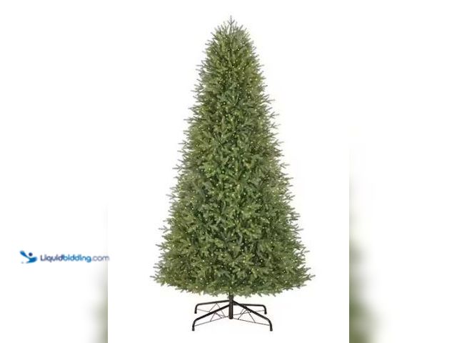 Lot 49-1539986 - Home Decorators Collection 9 ft. Jackson Noble Fir LED Pre-Lit Artificial Christmas Tree T24 Model #...