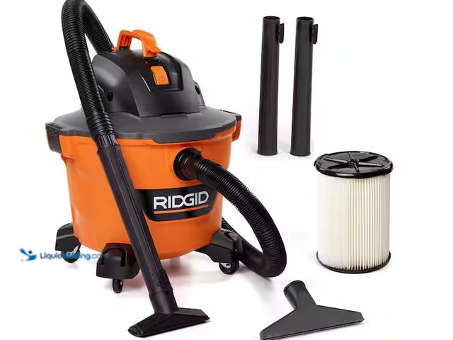 Lot 49-5545341 - 9 Gal. 4.25 Peak HP NXT Shop Vacuum Wet Dry Vac with General Debris Filter, Locking Hose and Attachm...