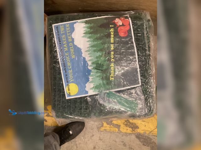 Lot 49-5551604 - Pack of Outdoor Grass Wall Covers, Unused with attachments