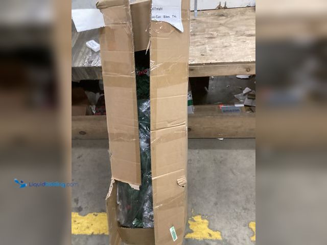 Lot 49-5454199 - 9ft White Christmas Tree. Item unused.