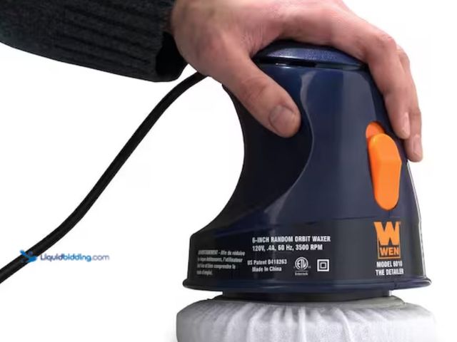 Lot 49-2006083 - WEN 120-Volt 6 in. Waxer/Polisher, Model # 6010, Unused, Powers on.  Ref#WEN0629