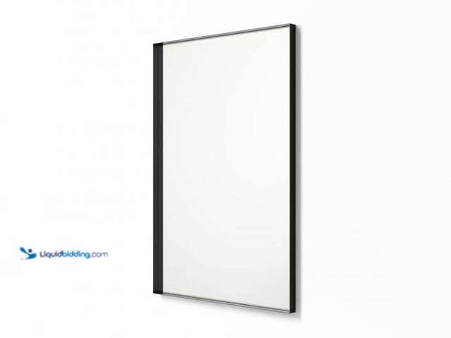 Lot 49-5551543 - Metal Framed Mirror, Unused with frame piece missing, small dents