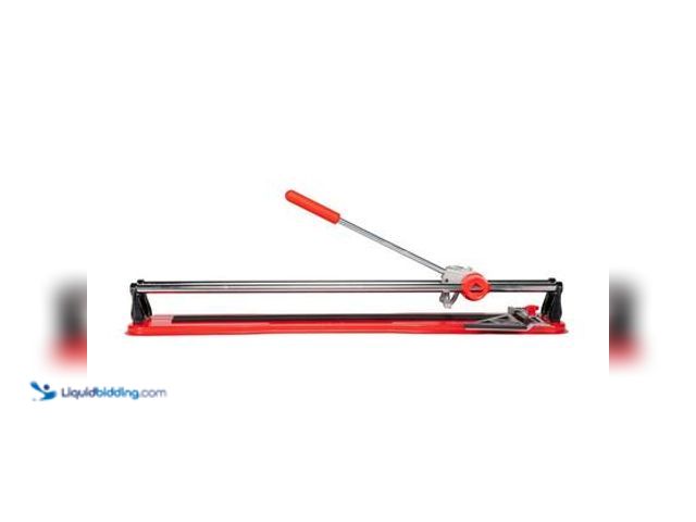 Lot 49-5539863 - Practic 61 Plus-24 in. Tile Cutter with Tungsten Carbide Blade and Roller Guide. Model # 21979. unus...