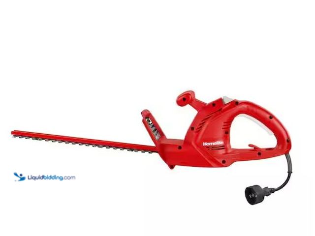 Lot 49-5551432 - Homelite
17 in. 2.7 Amp Electric Hedge Trimmer, Unused