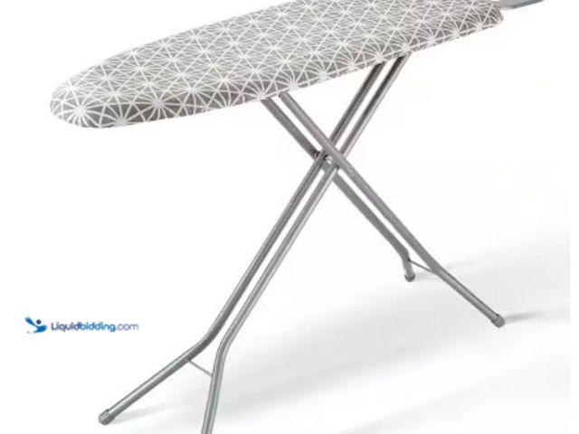 Lot 49-2004392 - SKYSHALO Ironing Board with Large 51 x 13 Ironing Surface, Thickened 4 Layers Iron Board with Heat R...