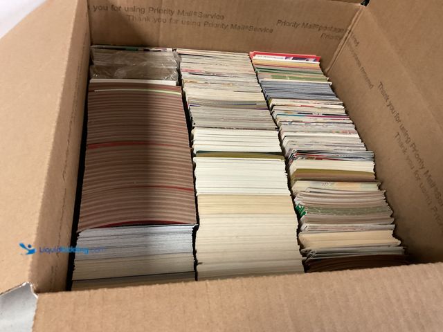 Lot 49-5467334 - Other LARGE BOX FULL OF 2000+ SPORT CARDS FROM VARIOUS YEARS AND TYPES LOADED WITH STARS AND HALL OF...