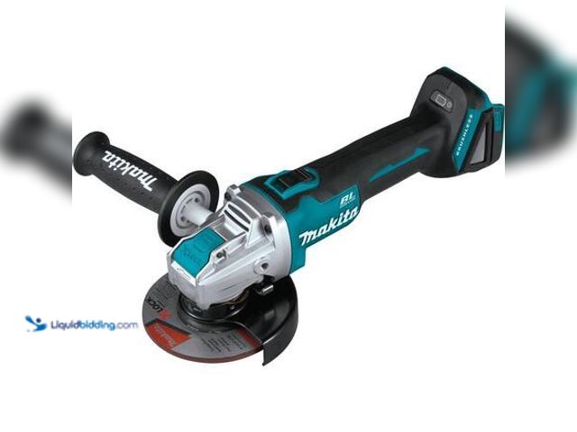 Lot 49-3565340 - Makita 18V LXT Lithium-Ion Brushless Cordless 4-1/ 2 in. /5 in. X-LOCK Angle Grinder with AFT, Tool ...