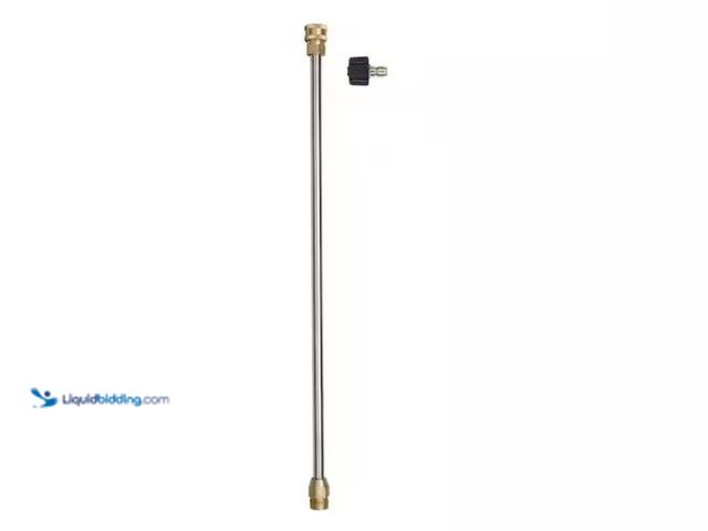 Lot 49-3614742 - Powercare 36 in. Pressure Washer Wand with 1/4 in. Quick-Connect Coupler for Most Pressure Washers u...