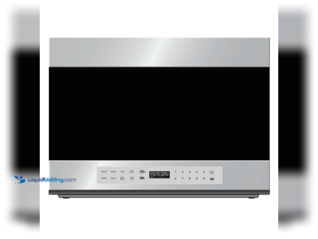 Lot 49-3527307 - Sharp
24 in. 1.4 cu. ft. 1000-Watt Over the Range Microwave in Stianless and Black Glass Sensor Coo...