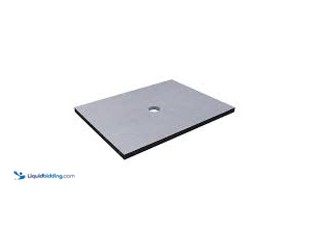 Lot 49-5415580 - Everbilt Watershield Shower System 36 in. x 48 in. Waterproof Center Drain Shower Tray. Model # EVB3...