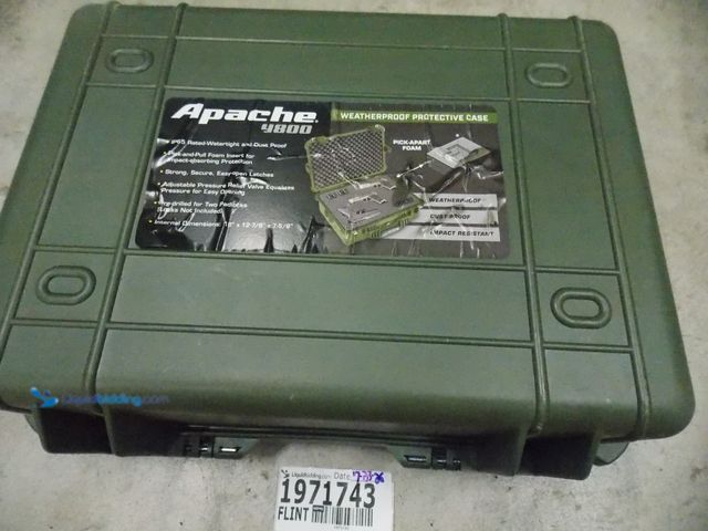 Lot 49-1971743 - 1 Apache 4800 Weatherproof Protective Case Apache 48 Weatherproof Protective Case Used In Good Condi...