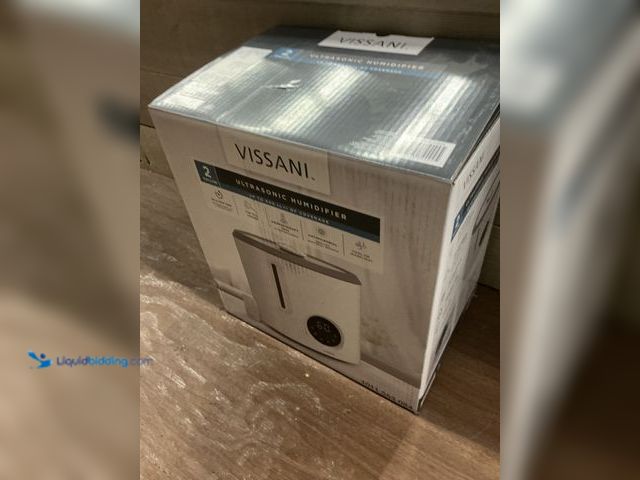 Lot 49-5487353 - Vissani
2 Gal. Ultrasonic Humidifier 360 Degree Turning Dual Nozzle Cool & Warm Mist for Large Room...