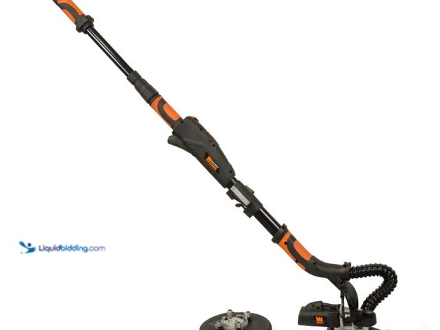 Lot 49-2004520 - WEN Variable Speed 5-Amp Dual-Head Drywall Sander with 15-Foot Hose, Model # 6377, Unused, Has attac...