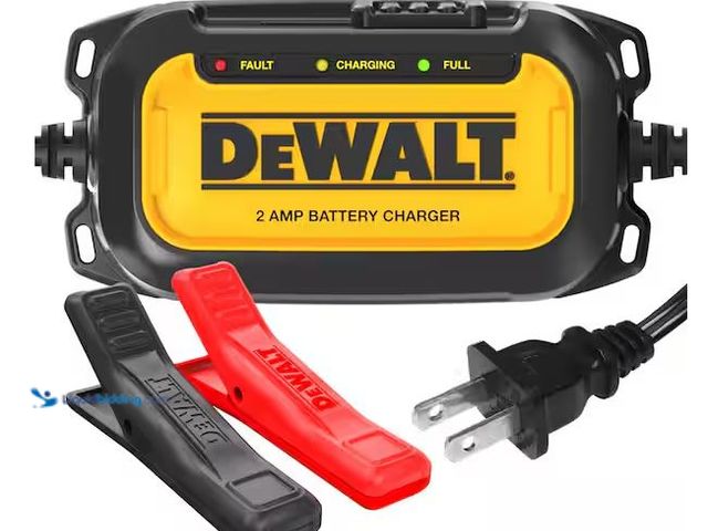 Lot 49-3472085 - DEWALT Professional 2 Amp Automotive Battery Charger and Maintainer Model # DXAEC2, Slightly Used  R...