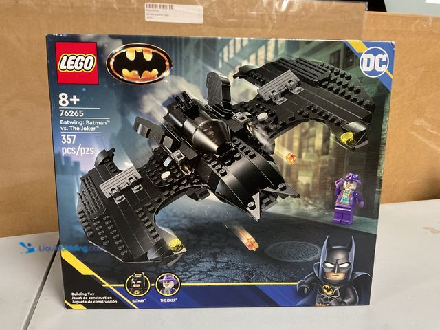 Lot 49-1505931 - FACTORY SEALED LEGO BATMAN BATWING BATMAN VS THE JOKER 76265 357 PCS SET IN ORIGINAL BOX AMAZING LEG...
