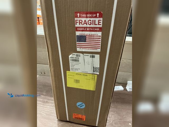 Lot 49-5463746 - W3012B – 12″ Double Door Wall Bridge Cabinet – (gray) Shaker Unused