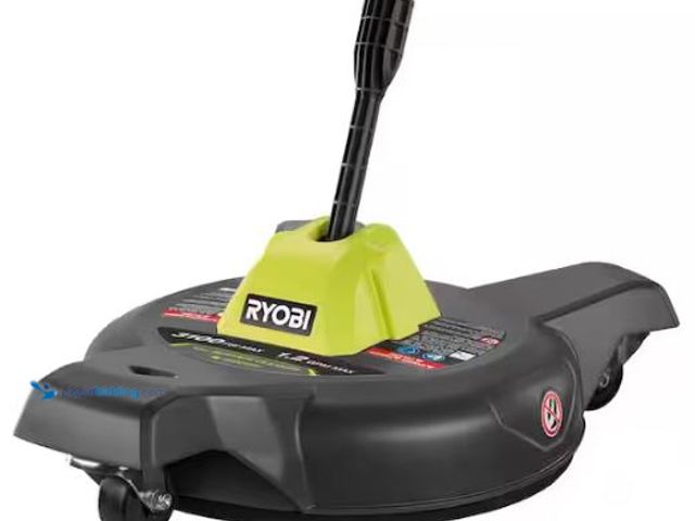 Lot 49-1569150 - RYOBI 12 in. 3100 PSI Electric Pressure Washer Surface Cleaner with Caster Wheels, Model # RY31SC312...