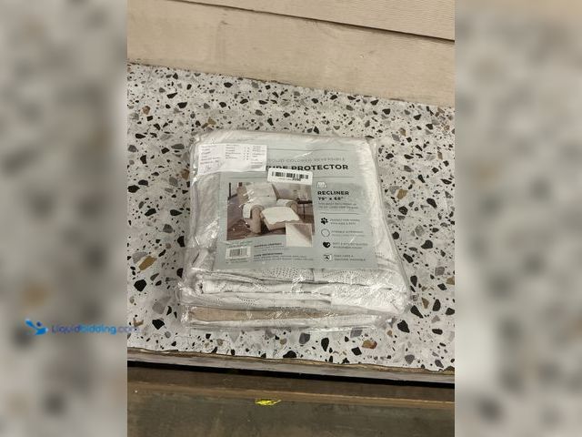 Lot 49-3528894 - QTY 2 - Reversible Recliner Chair Cover - Washable Slipcover Furniture Protector with Elastic Straps...