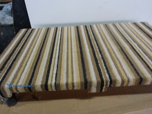 Lot 49-1569707 - Lot of (2) 24-370 24in. x 16in. 1000 lb. Capacity Hardwood Solid Deck Dolly with Carpet, Model # B0C...