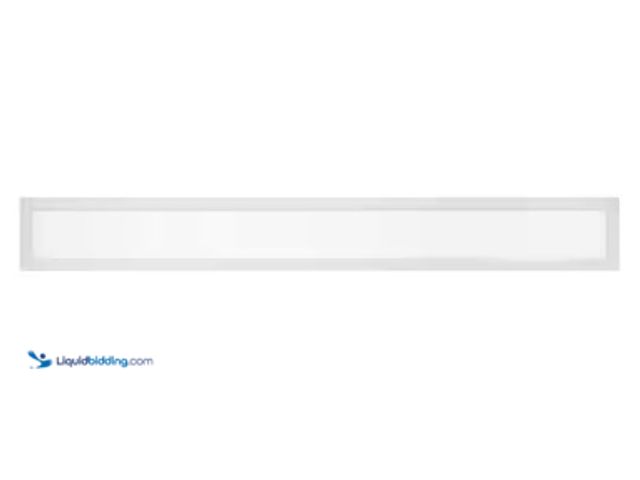 Lot 49-2025473 - (2-Pack) Commercial Electric Flexinstall Panel 6 in. x 48 in. White Integrated LED Flat Panel Light ...