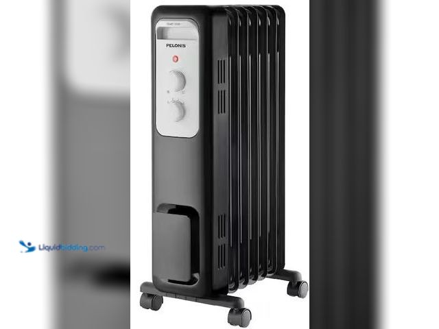 Lot 49-5478740 - Pelonis
1,500-Watt Oil-Filled Radiant Electric Space Heater with Thermostat Internet # 309069851
M...