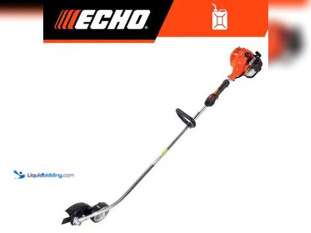 Lot 49-1625293 - ECHO 21.2 cc Gas 2-Stroke Lawn Edger, Model # PE-225, Slightly used, Has attachments, Has compressio...