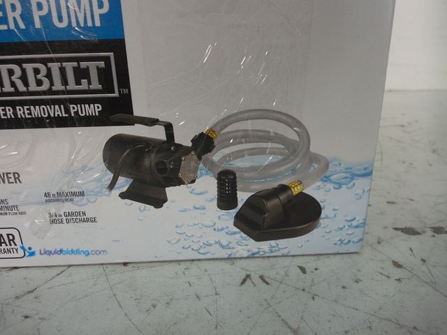 Lot 49-1629114 - Everbilt 1/10 HP Non-Submersible Self-Priming Transfer Pump, Model # EBTP1, Unused, Has attachments,...