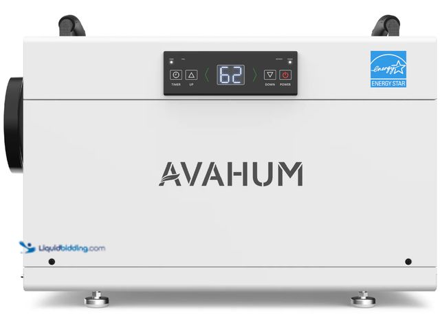 Lot 49-2000094 - AVAHUM 155 Pints Energy Star Crawl Space Dehumidifier, 50 Pint DOE for 6,000 Sq. ft, ETL Listed, Mod...