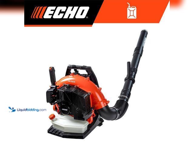 Lot 49-5482121 - ECHO
216 MPH 517 CFM 58.2 cc Gas 2-Stroke Backpack Leaf Blower with Hip Throttle (unable to test) (...