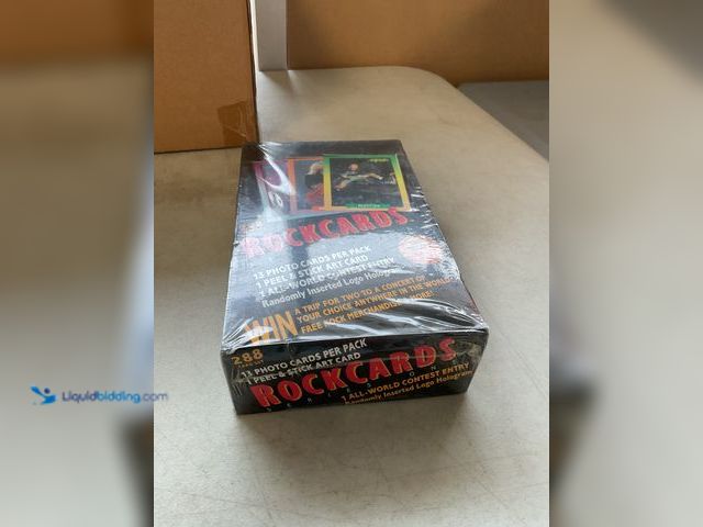 Lot 49-5515584 - Other FACTORY SEALED VINTAGE 1991 ROCK CARDS SERIES ONE BOX OF 288 CARDS LOADED WITH GREAT CARDS