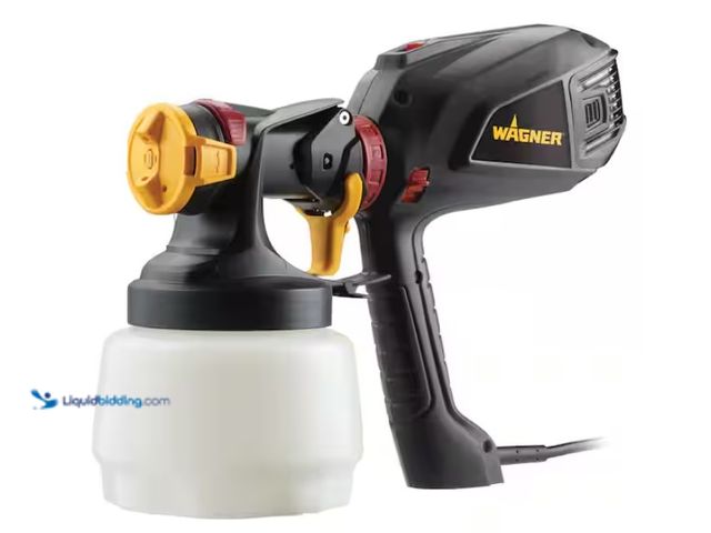Lot 49-1628243 - Wagner Flexio 2500 Electric Handheld HVLP Paint Sprayer, Model # 2409509, Unused, Powers on, Has att...
