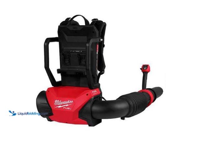 Lot 49-1516475 - Milwaukee M18 FUEL 155 MPH 650 CFM 18V Brushless Cordless Battery Backpack Blower model # 3009-22HD,...