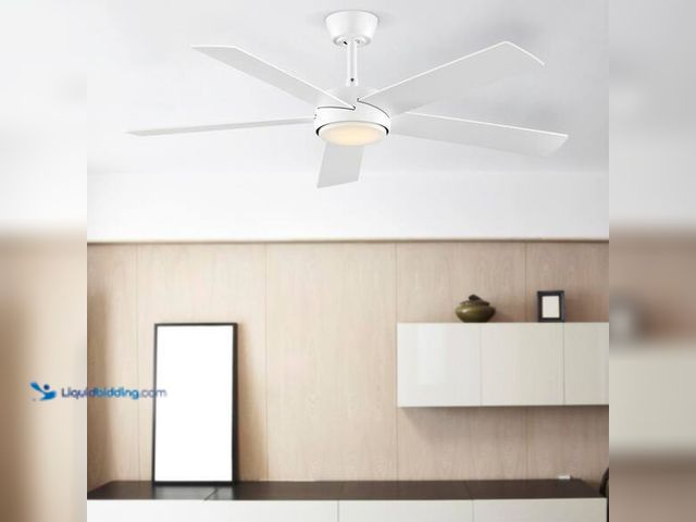 Lot 49-3564242 - Hampton Bay
Benning 52 in. Indoor Matte White Downrod Mount Ceiling Fan with Adjustable White Light...