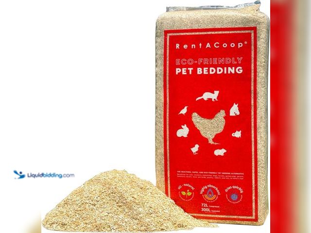 Lot 49-5461298 - RentACoop Extra-Soft Premium Hemp Bedding (300L) for Chicken Coops, Nesting Boxes, Rabbits, Guinea P...