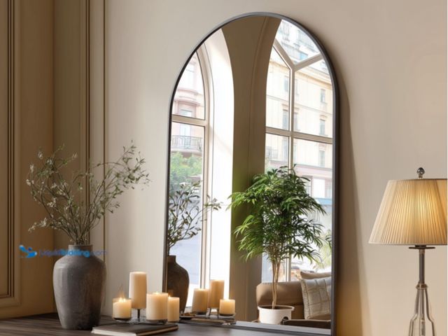 Lot 49-1555680 - 30" X 20" Bathroom Wall Mirror, Metal Frame Vanity Mirror For Bedroom, Entryway, Living Room, Black,...