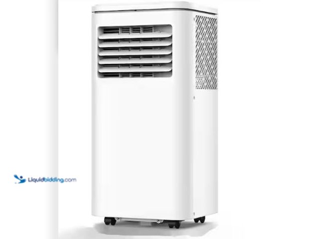 Lot 49-1625591 - COWSAR 8,000 BTU (5,000 BTU DOE) 115-Volt Quiet 55 dB Portable Air Conditioner w/Dehumidifier and Re...