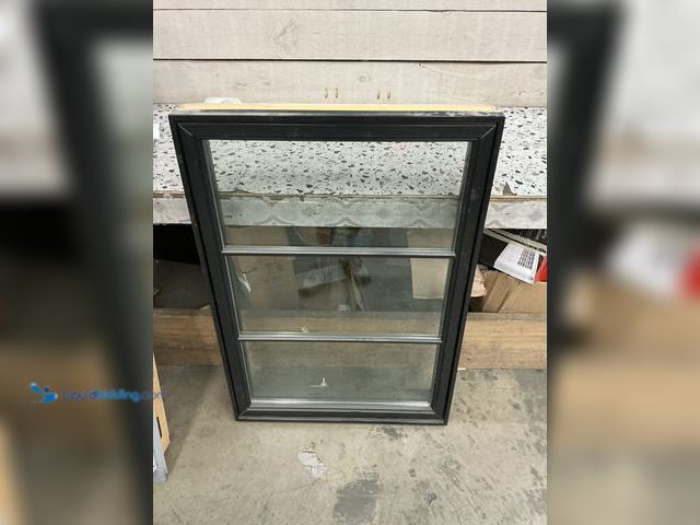 Lot 49-5543718 - Black Single Hung Window. 3.5ft x 2.5ft. Unused.