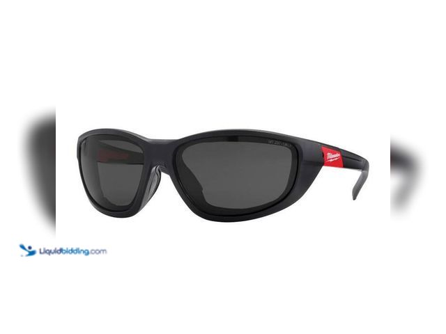 Lot 49-2024201 - Milwaukee Performance Polarized Safety Glasses with Tinted Fog-Free Lenses and Gasket. Model # 48-73...