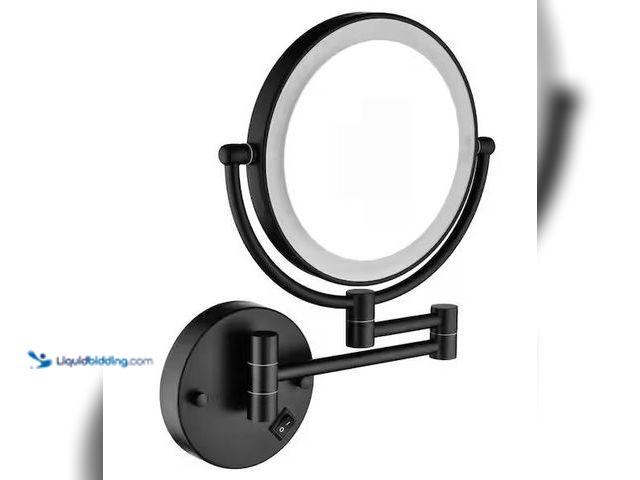 Lot 49-5490261 - Tradrou
Black 8 in. W x 8 in. H LED Round Metal Wall Framed Mirror Internet # 334396017
Model # LJ...