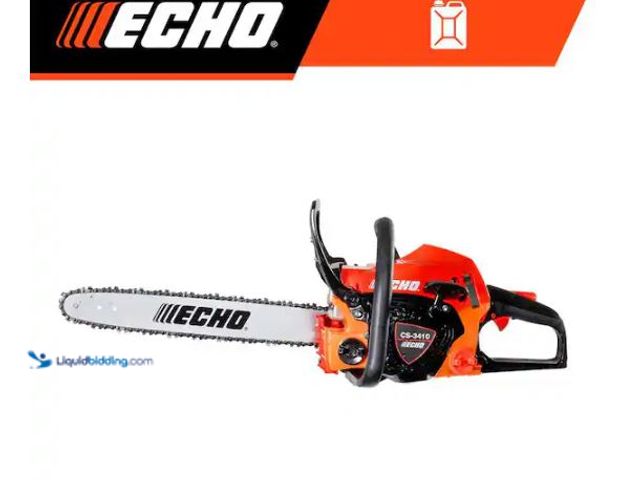 Lot 49-1624442 - ECHO 14 in. 34.4 cc Gas 2-Stroke Rear Handle Chainsaw with Automatic Chain Oiler Model # CS-3410-14,...