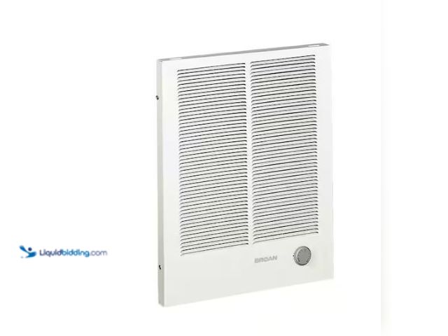 Lot 49-3432587 - Broan-NuTone 16-13/32 in. x 20-19/64 in. 4,000-Watt High-Capacity Wall Heater in White, Model # 198,...