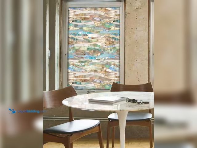 Lot 49-1515820 - (2) Artscape 24 in. x 36 in. Terrazzo Decorative Window Film, Model # 01-0709Unused  Ref#HDSR0710