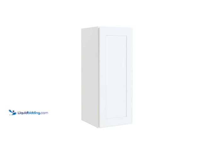 Lot 49-5484626 - Hampton Bay
Courtland 12 in. W x 12 in. D x 30 in. H Assembled Shaker Wall Kitchen Cabinet in Polar...