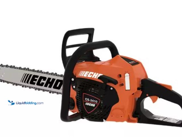 Lot 49-1516609 - ECHO 14 in. 34.4 cc Gas 2-Stroke Rear Handle Chainsaw with Automatic Chain Oiler, Model # CS-3410-14...