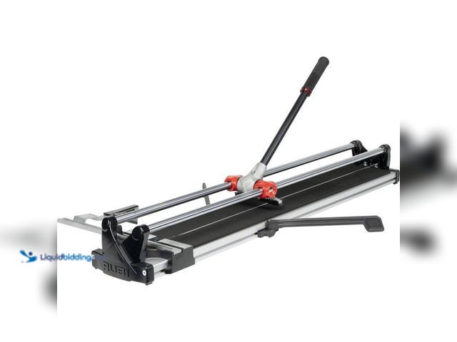 Lot 49-5556936 - Rubi
RP 36 in. Tile Cutter with 0.31 in. Tungsten Carbide Blade and Adjustable Blade. Model # 15989...