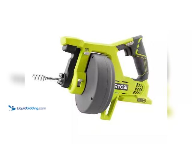 Lot 49-1577440 - RYOBI ONE+ 18V Drain Auger (Tool Only), Model # P4001, Unused, Powers on.