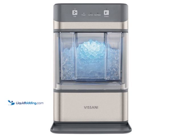 Lot 49-5552684 - Vissani
34 lbs. Countertop Portable Nugget Ice Maker with Automatic Cleaning in Stainless Steel. Mo...