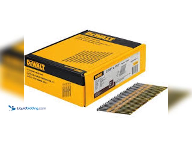 Lot 49-5483633 - DEWALT 2-3/8 in. x 0.113 in. Metal Framing Nails (2000 Pack). Model # DWRHS8D113. Unused